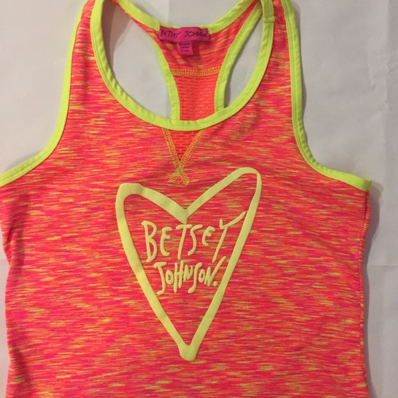 Betsey Johnson Girl’s Tank Top Sz L (12) - Picture 4 of 7
